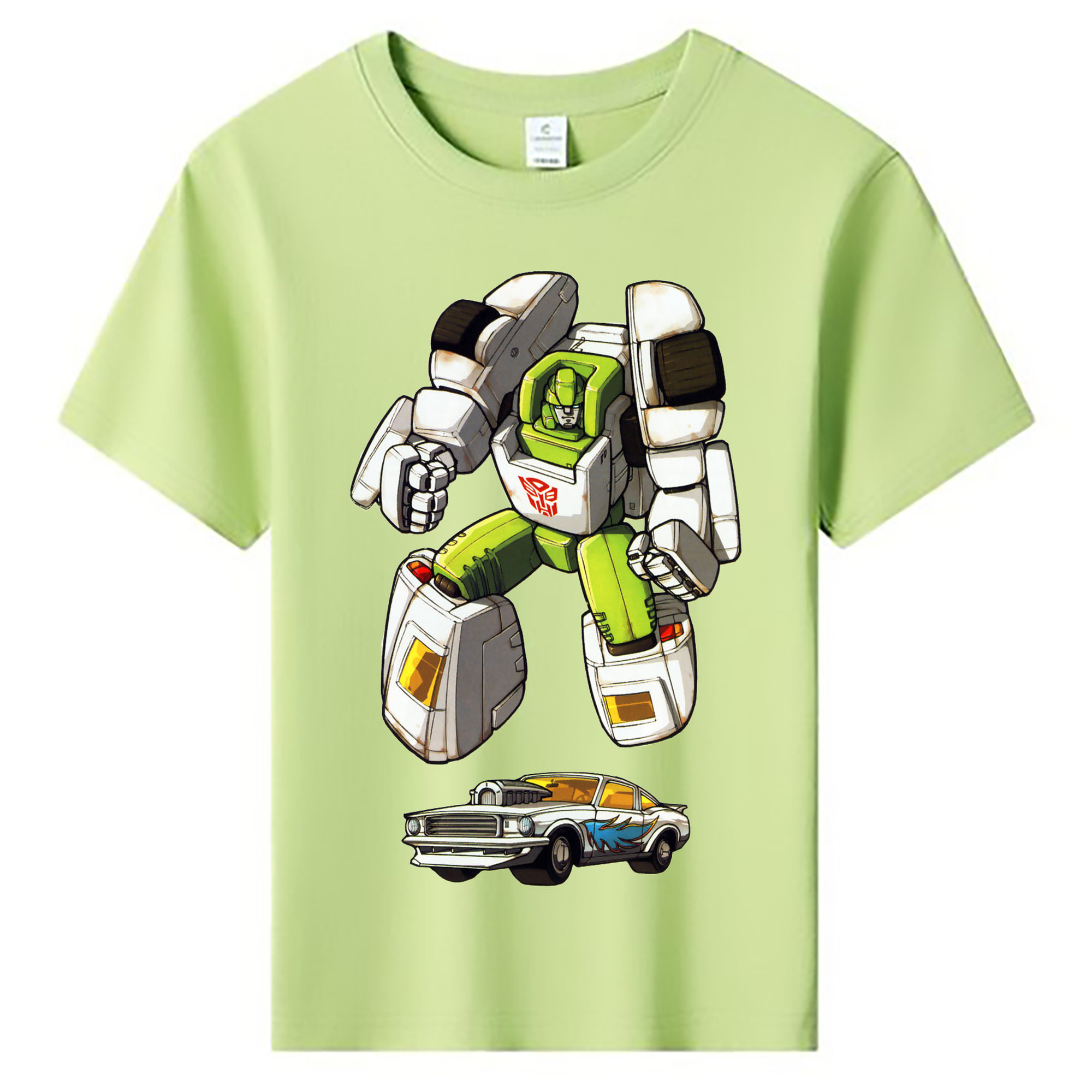（画像用）  綿100％キッズTシャツ（フロントプリント）